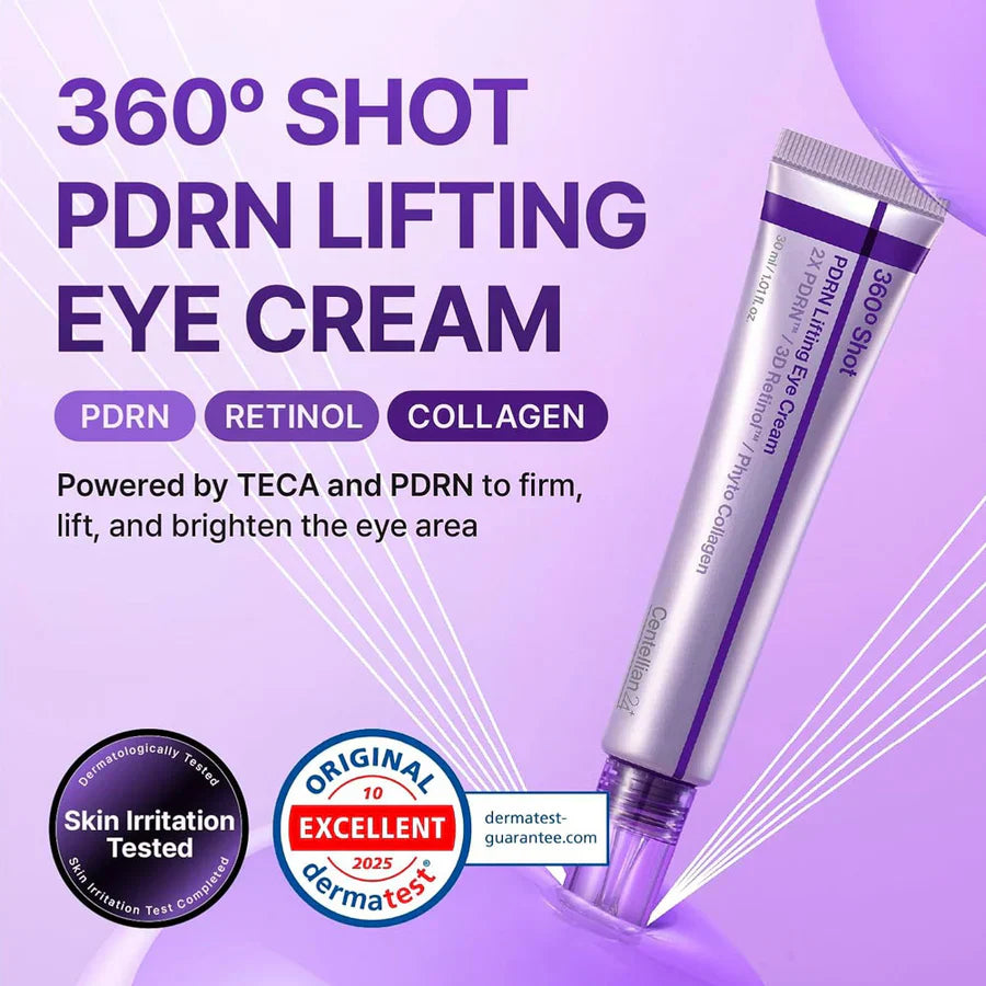 🔥 Buy 1 Get 1 FREE | 360° Shot PDRN Lifting Eye Cream | Retinol & Collagen | Anti Aging Eye Cream |
